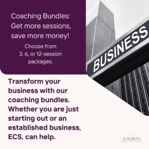 business coaching bundles at elizabeth consulting services